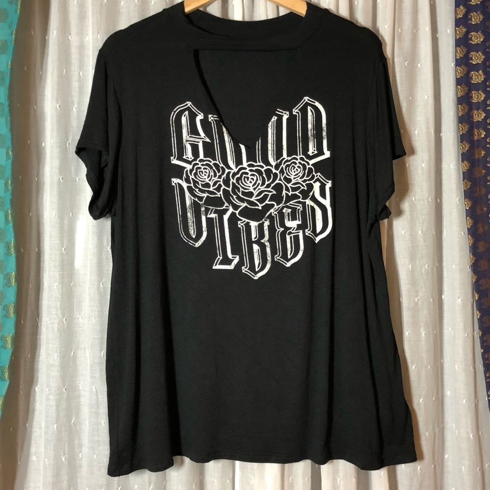 French pastry Choker Tee 2X EUC